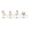 Ashland; Ghost Silicone Straw Topper Set by Ashland®; Category:Halloween Baking & Party; Image:2